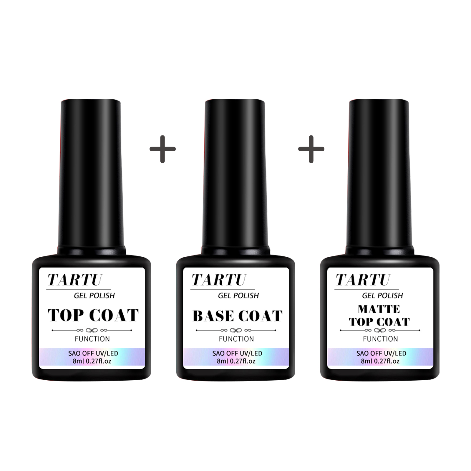 Gel Top Coat - Conjunto de arte em gel funcional