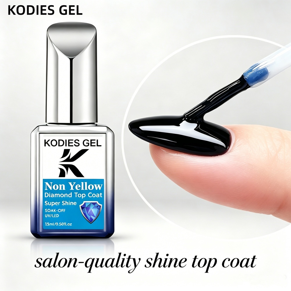 Gel Top Coat - KODIES GEL Top Coat Gel Não