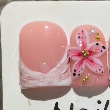 Nail Art Leopard - Conjunto de 10 Unidades de Unhas