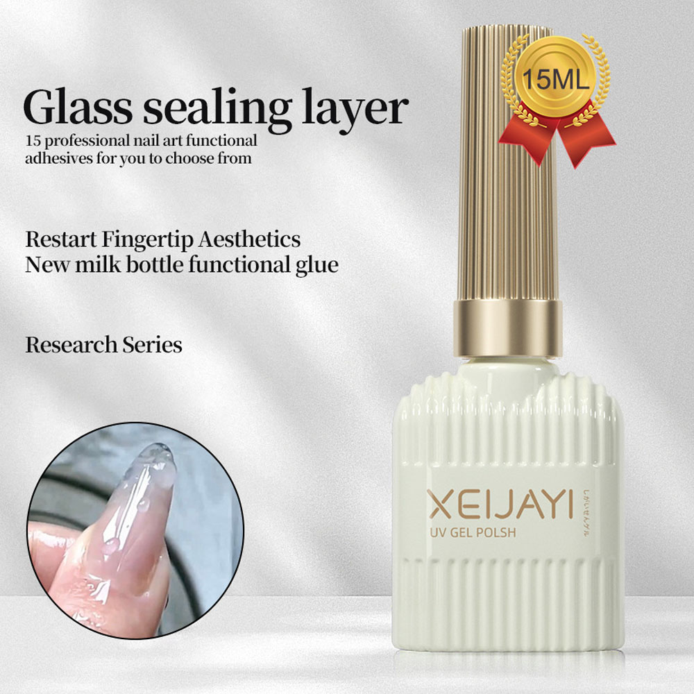 Gel Top Coat - 15ml camada de vedação de vidro