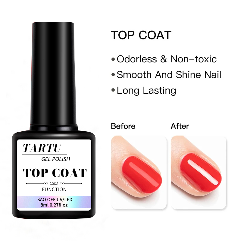 Conjunto de arte em gel funcio - Gel Top Coat avaliação e preço