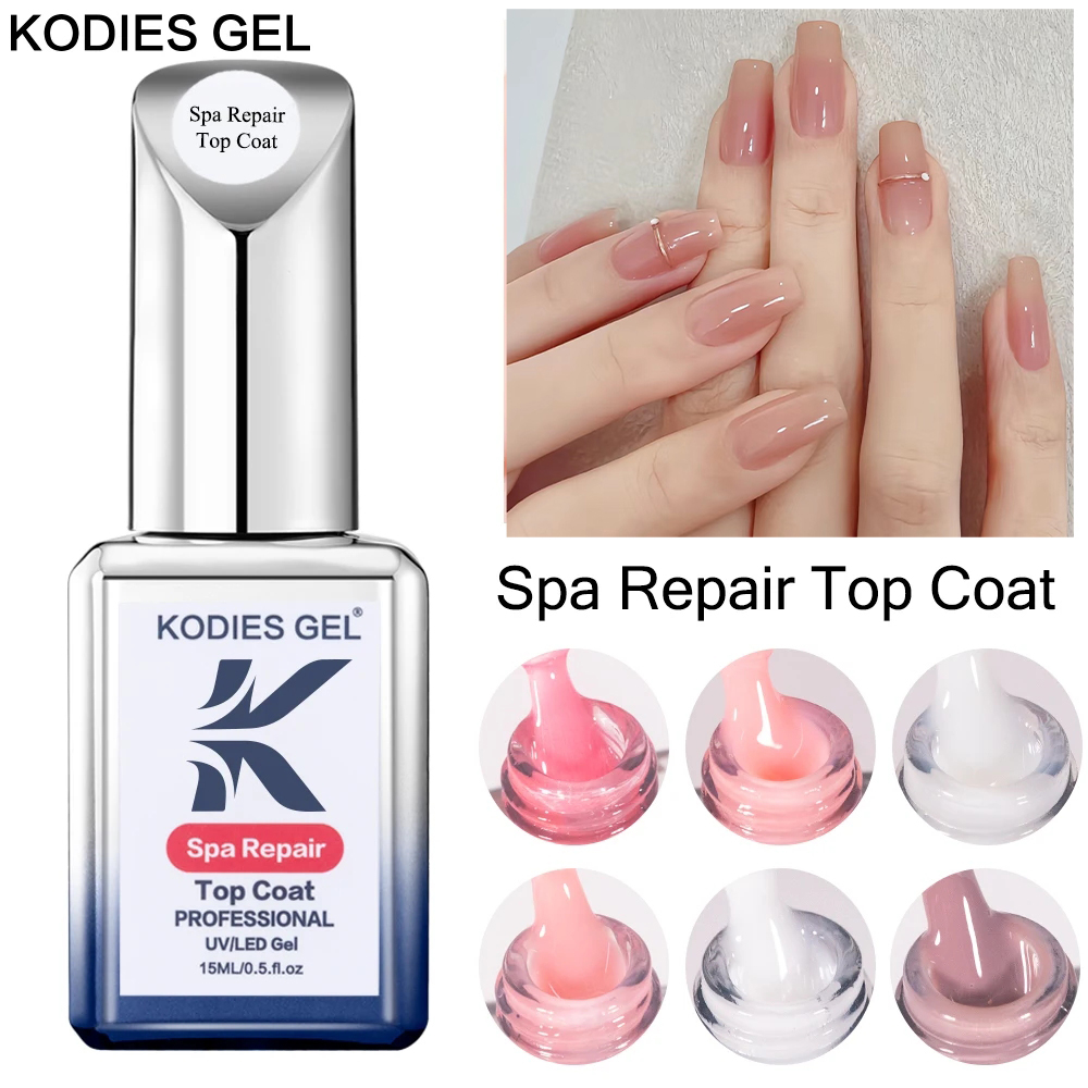 Kodies gel branco leitoso casa - Gel Top Coat avaliação e preço