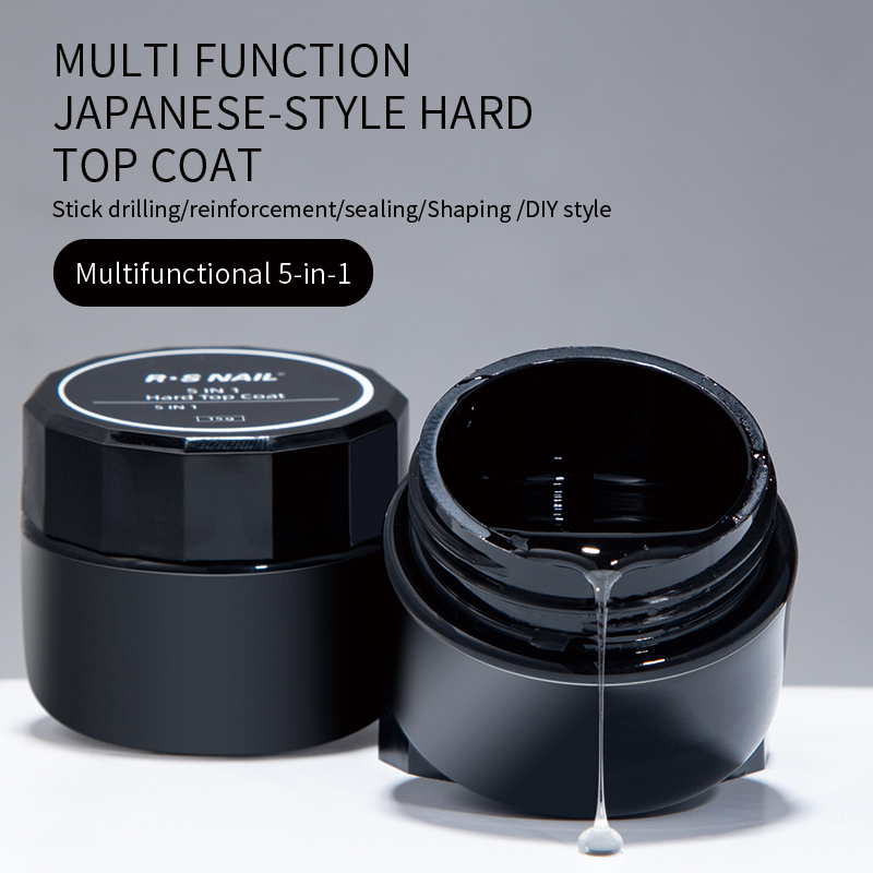 Rswail 5 em 1 japonês duro cas - Gel Top Coat avaliação e preço