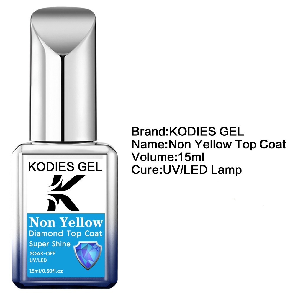 KODIES GEL Top Coat Gel Não Am - Gel Top Coat avaliação e preço