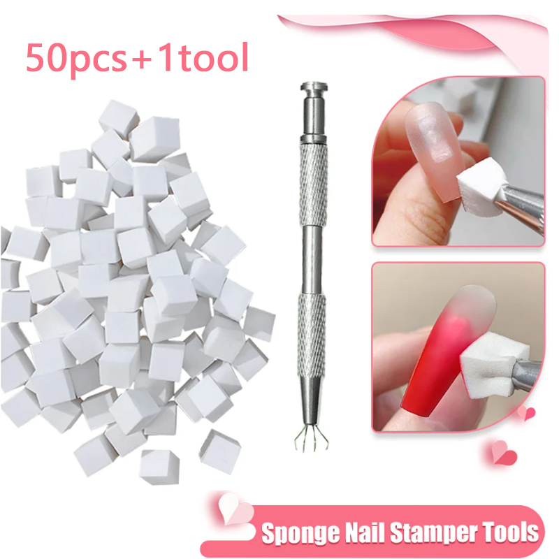 50/150 pçs esponja gradiente a - Dip Powder Nail avaliação e preço