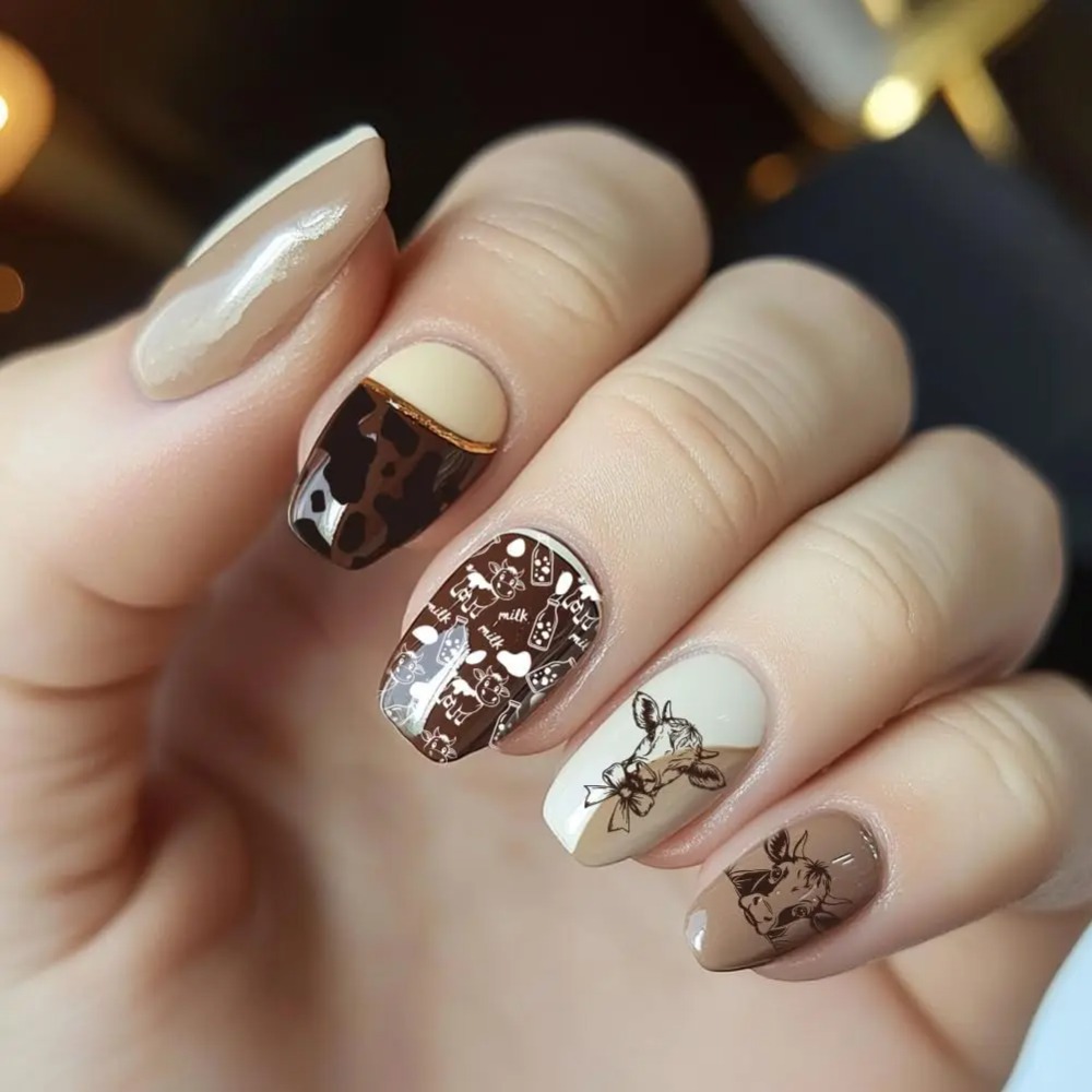 Placas de carimbo de unhas com - Nail Art Leopard avaliação e preço