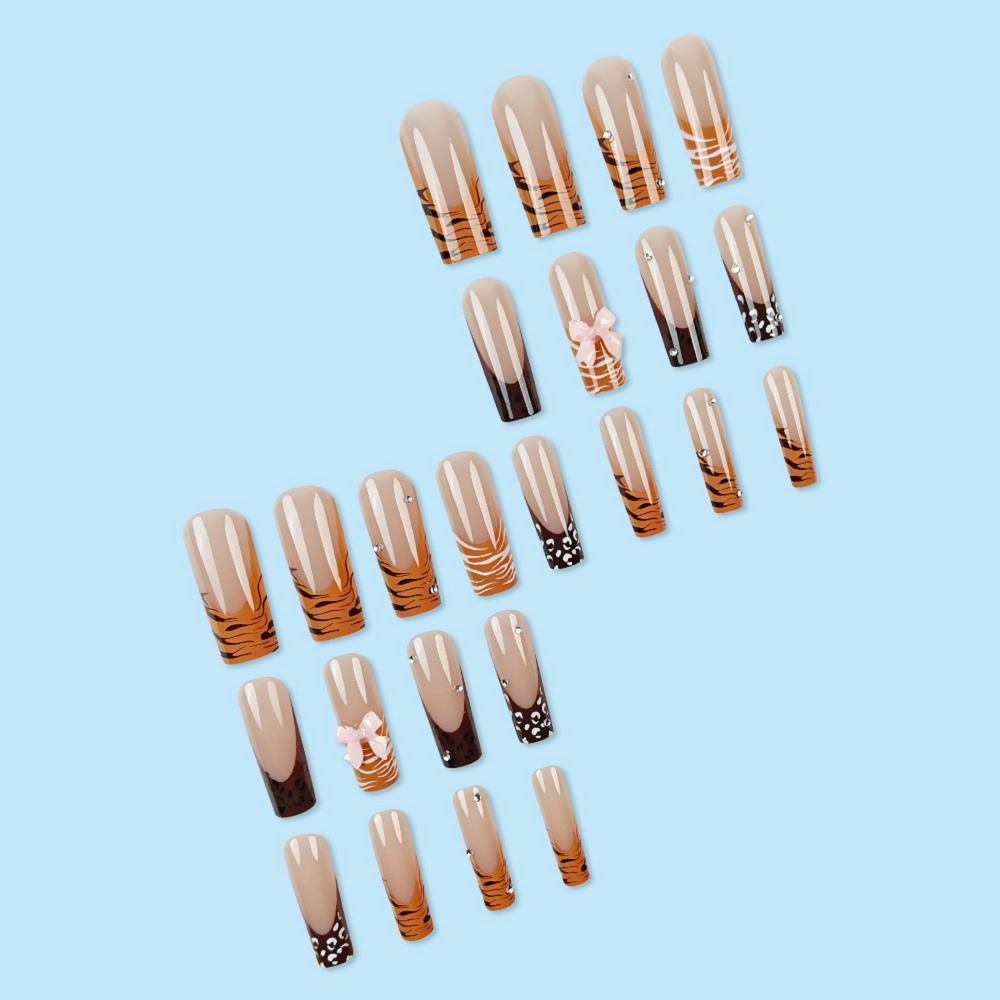 Unhas Acrílicas com Estampa de - Nail Art Leopard avaliação e preço