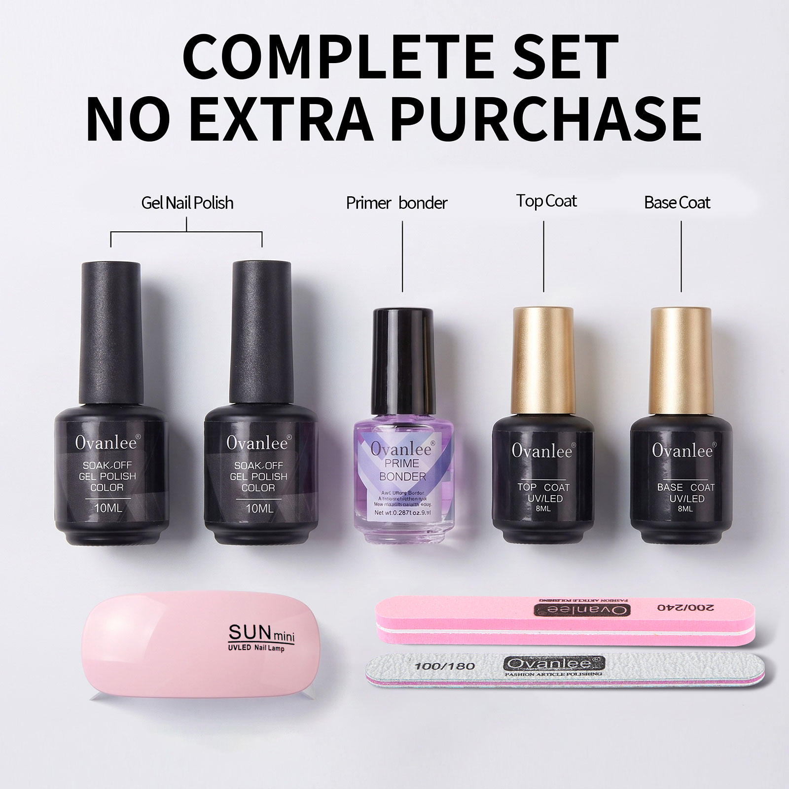 Kit de Esmalte em Gel com Lâmp - Gel Top Coat avaliação e preço