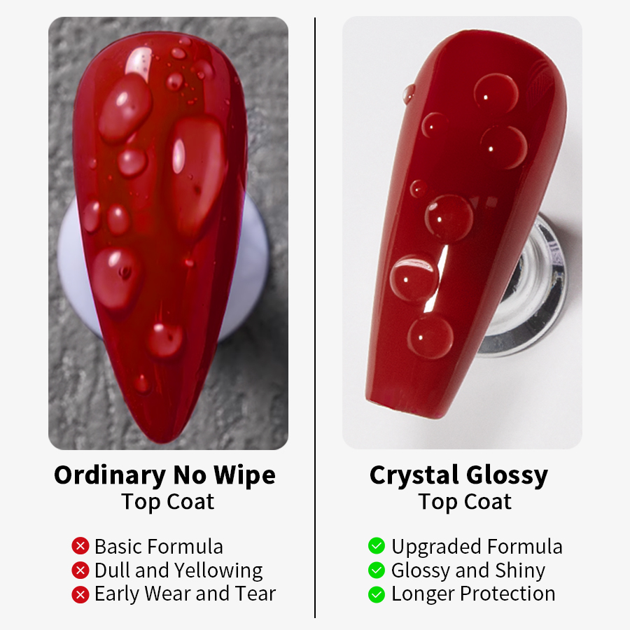 Rs nail cristal casaco superio - Gel Top Coat avaliação e preço