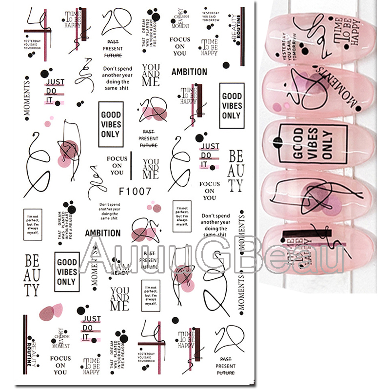 3d decalques da arte do prego  - Nail Art Valentines Day avaliação e preço