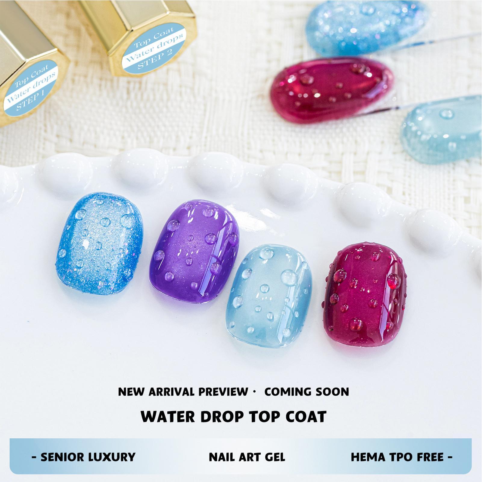Esmalte em Gel Water Drop Top  - Gel Top Coat avaliação e preço