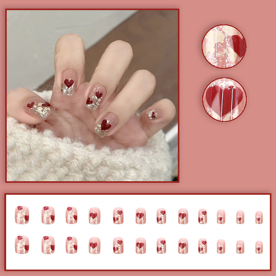 Conjunto de 24 unhas postiças  - Press On Nail Set avaliação e preço