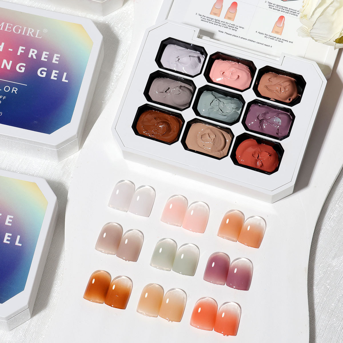 Esmalte em Gel 9-Grid para Est - Gel Top Coat avaliação e preço