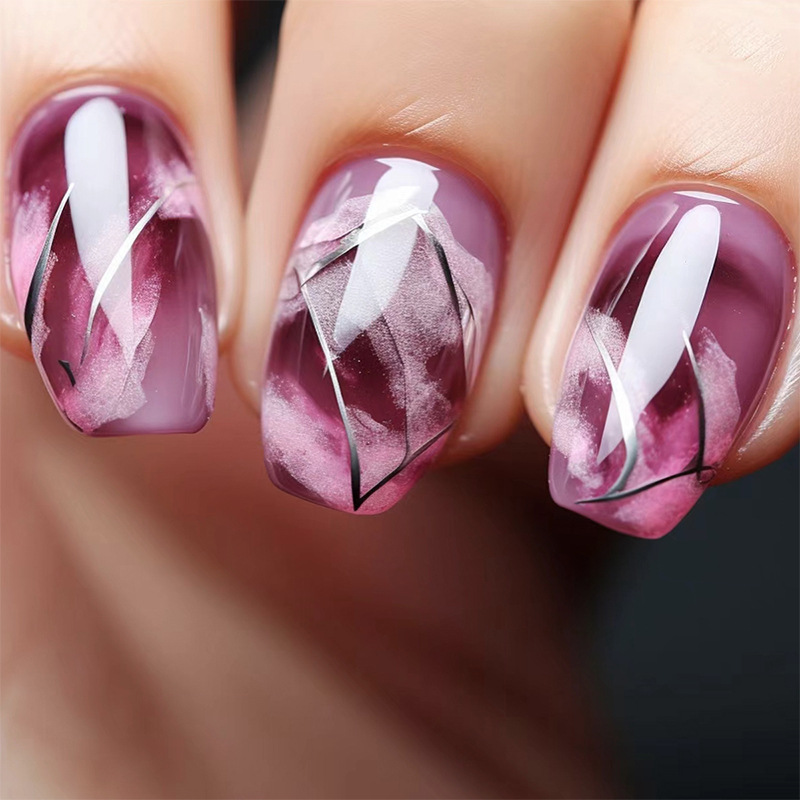 24 pçs design de impressão de  - Nail Art Leopard avaliação e preço