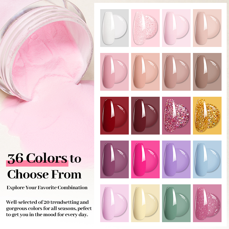 10g pó de imersão acrílico pó  - Dip Powder Nail avaliação e preço