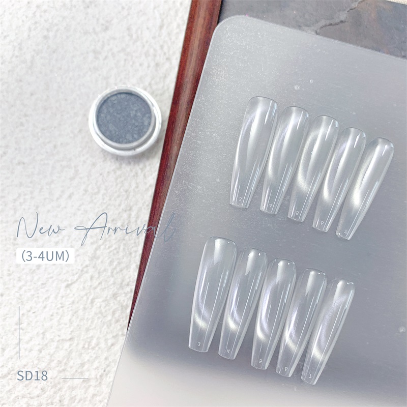 Hndo novo prata branco 3d olho - Dip Powder Nail avaliação e preço