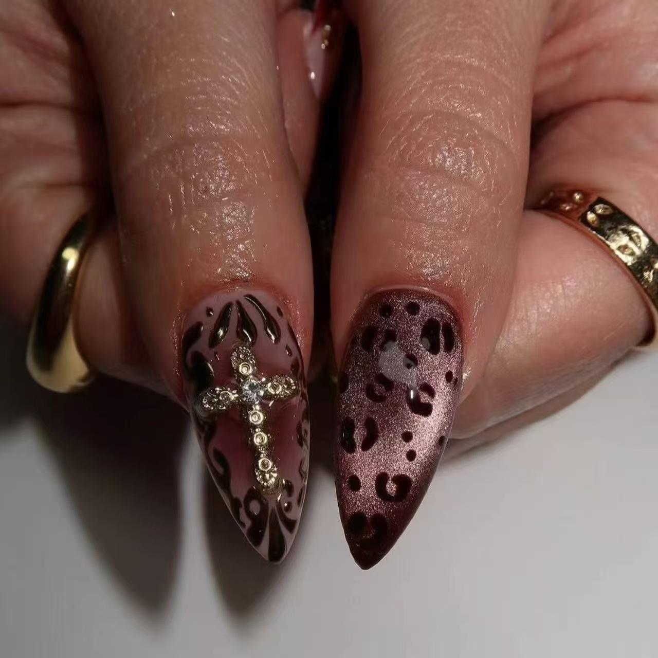 Unhas postiças em degradê vinh - Press On Nail Set avaliação e preço