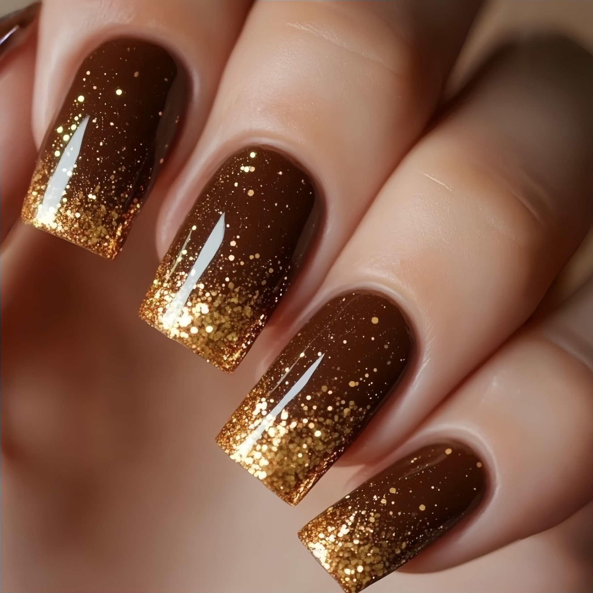 Unhas falsas curtas e médias,  - Press On Nail Set avaliação e preço