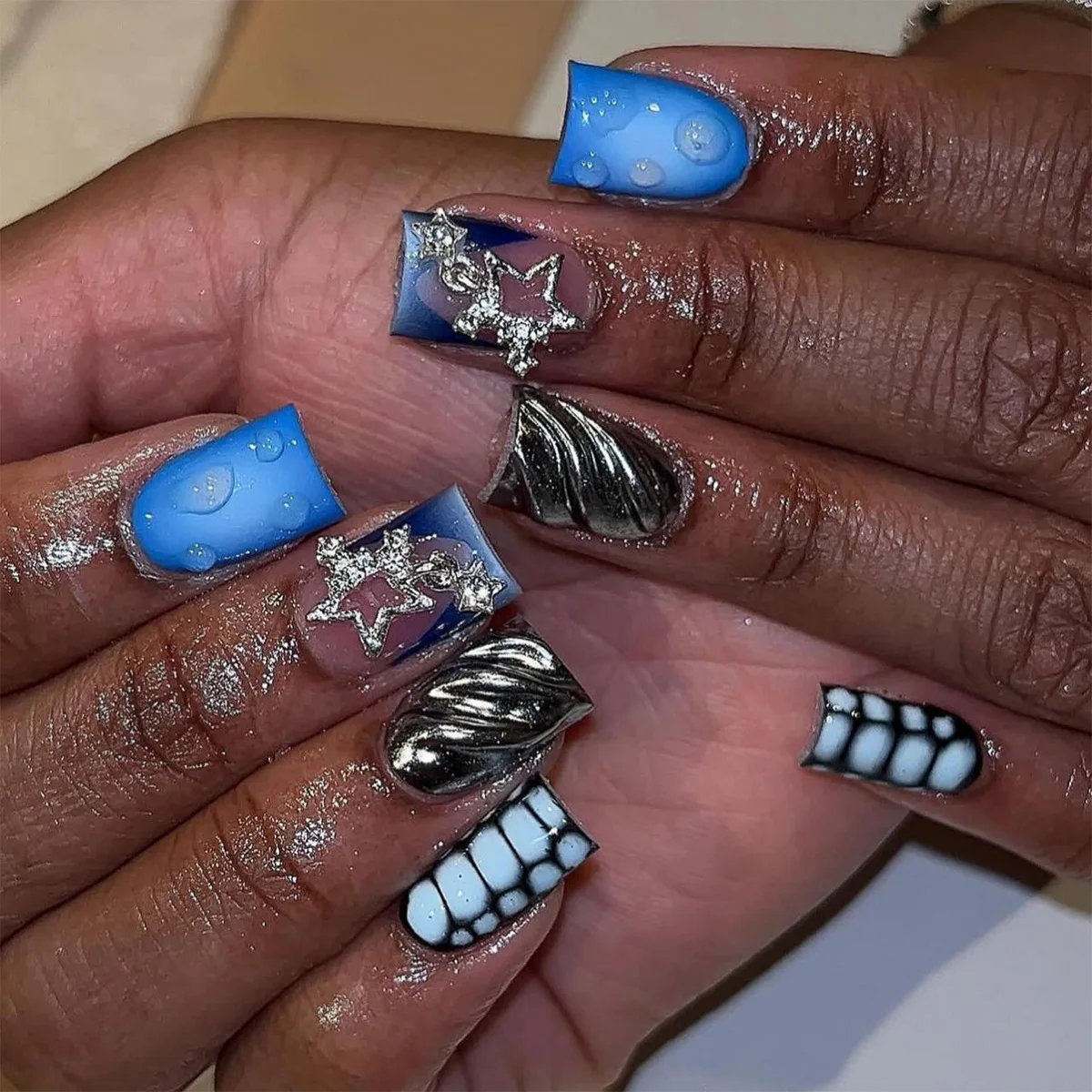 24 Unidades de Unhas Postiças  - Nail Art Leopard avaliação e preço